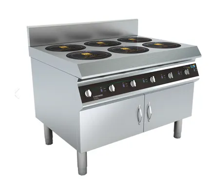 6-Burner Induction Cooktop