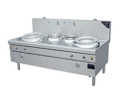 Double Wok with Dual Temperature Control