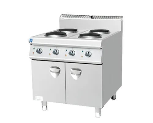 Electric Boiling Stove with Cabinet Base