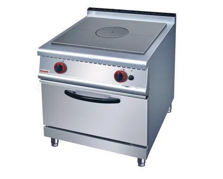 French Gas Teppanyaki Grill with Cabinet Base